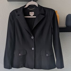 Made In Italy Agnona Black Women's Blazer
